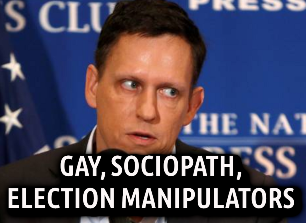 PETERTHIELISSCREWEDELONMUSKISACROOKANDSCAMMER
Keywords: Big tech mobsters,Dark money payola, Rare Earth Mines, New America Foundation Corruption, Obama, Obama Campaign Finance, Obama FEC violations, Palo Alto Mafia, Paypal Mafia, Pelosi Corruption, Political bribes, Political Insider,  Eric Schmidt Sex Penthou