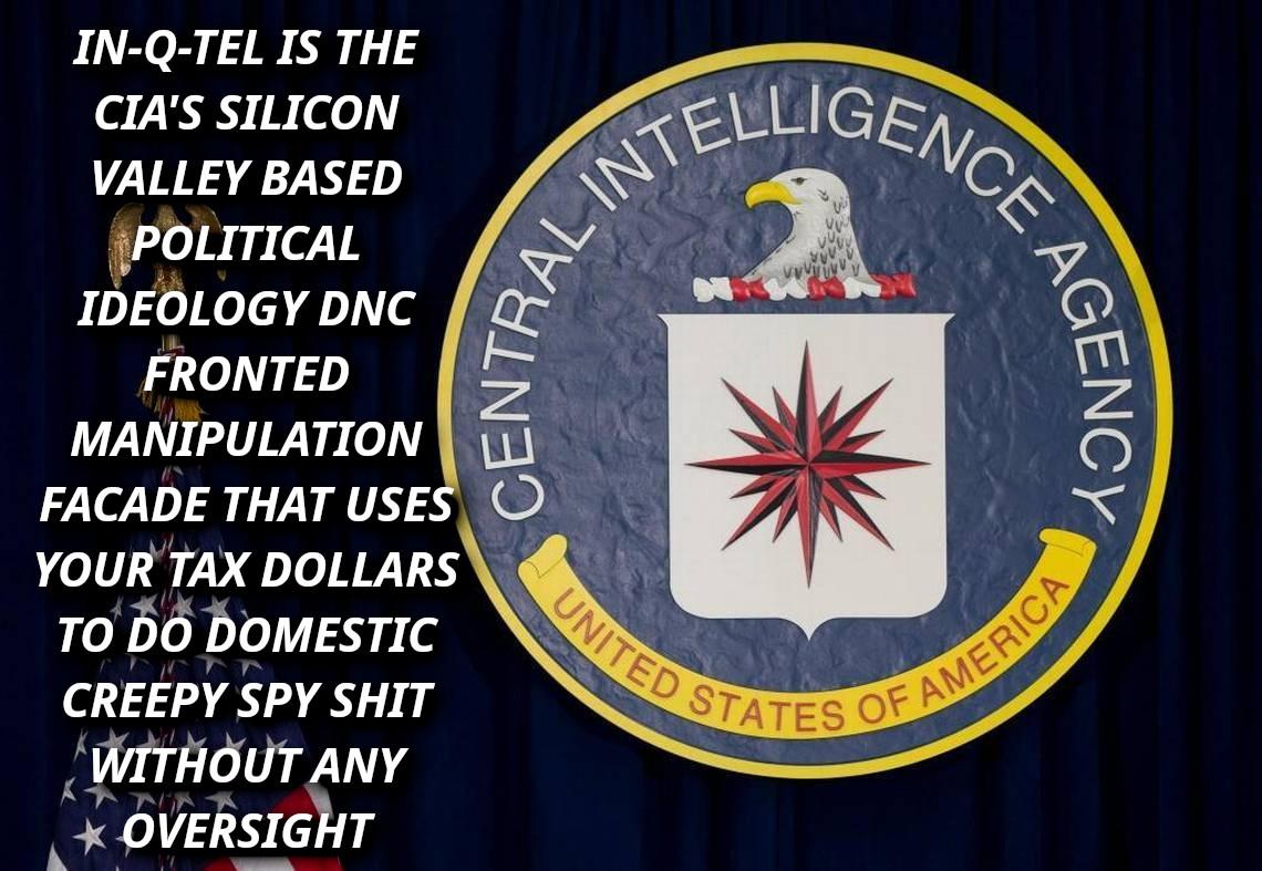 CIA Lawsuit  Silicon Valley Tech Oligarchs And Their Operatives ARE The Deep State
Keywords: Big tech mobsters,Dark money payola, Rare Earth Mines, New America Foundation Corruption, Obama, Obama Campaign Finance, Obama FEC violations, Palo Alto Mafia, Paypal Mafia, Pelosi Corruption, Political bribes, Political Insider,  Eric Schmidt Sex Penthou